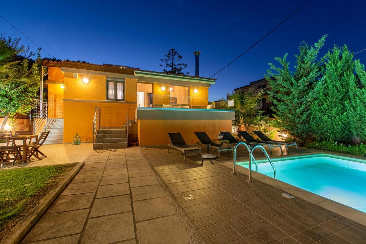 Rea'S Sea House Villa Kato Galatas Buitenkant foto